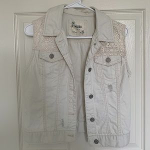 Cream Vest